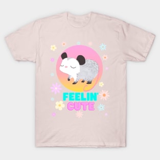 Feelin' Cute Possum T-Shirt